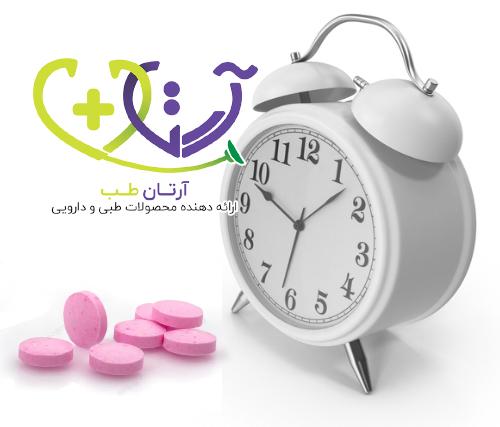 مصرف قرص تاخیری